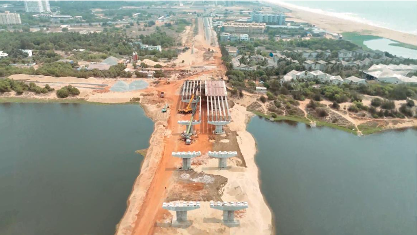 Mangala River Bridge Inspection